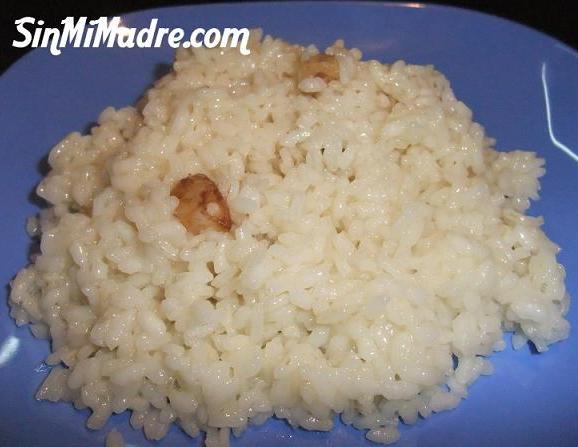 arroz blanco al estilo de la abuela