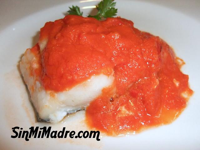 bacalao facil con tomate