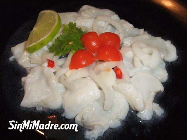 ceviche de rape