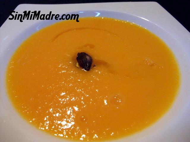 crema facil de calabaza