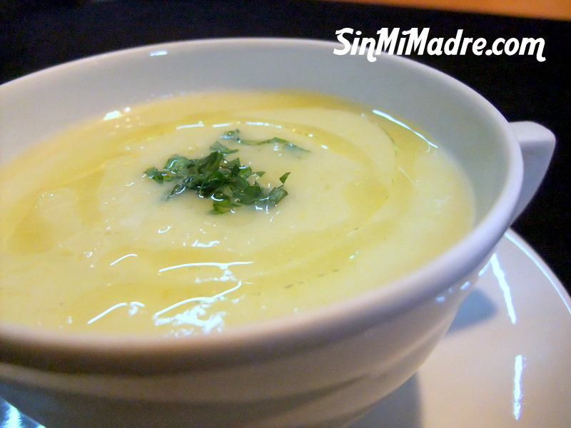 crema de puerros o vichyssoise