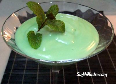 crema de menta