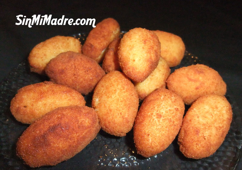 croquetas minis de gambas