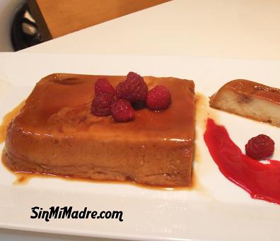 flan de huevo en microondas