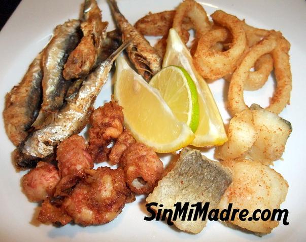 fritura de pescadistos a la andaluza