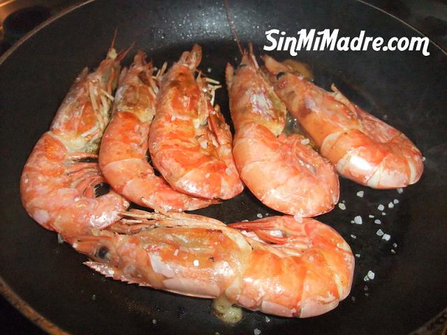 gambas a la sarten