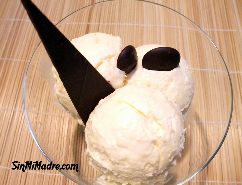 helado de leche merengada