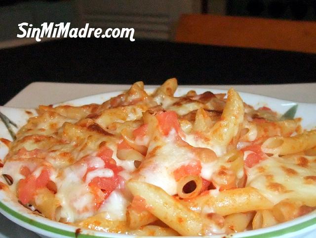 macarrones con tomate