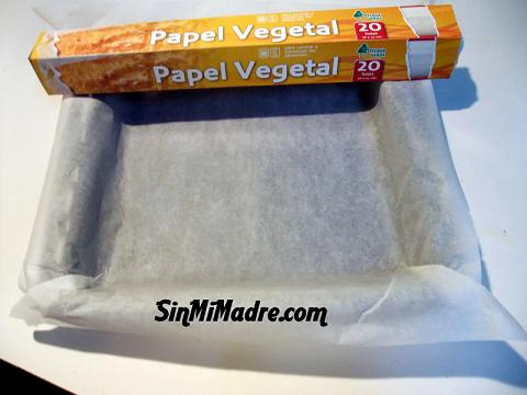 Papel vegetal o papel sulfurizado