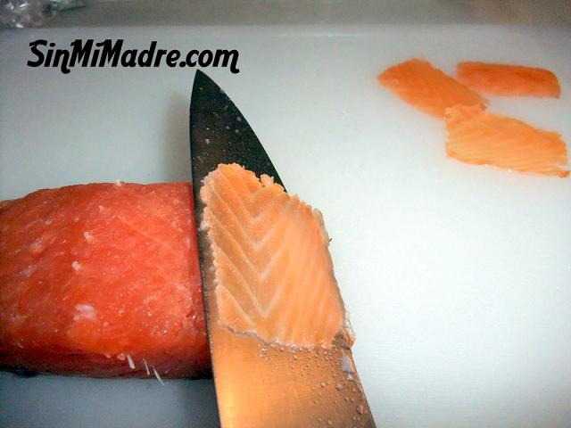 salmon marinado