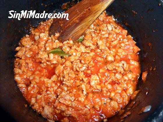 salsa boloñesa de otra forma