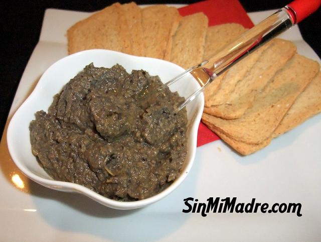 pate de aceitunas o tapenade