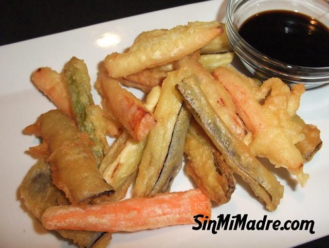 tempura de verduritas