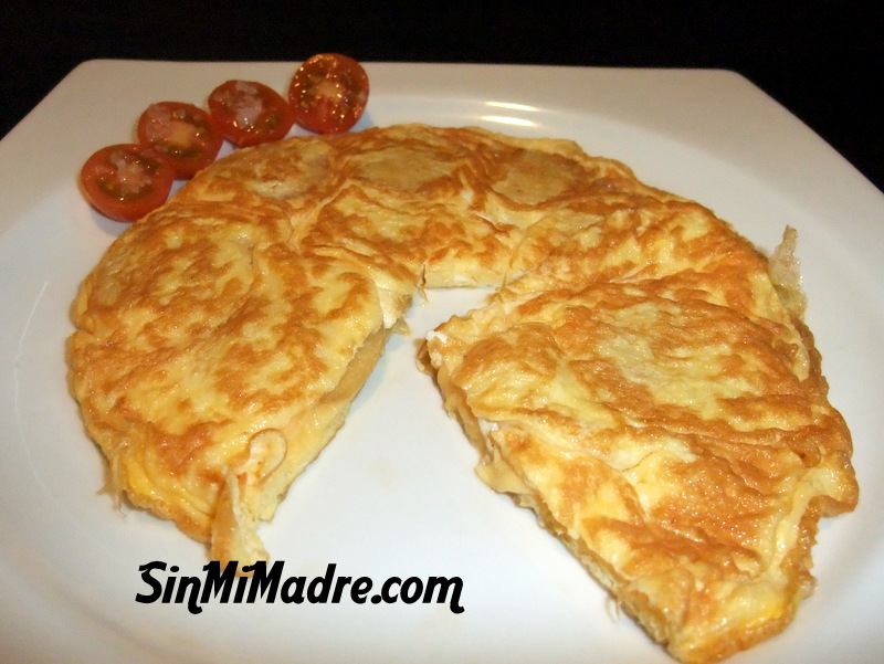 tortilla de butifarra de ou