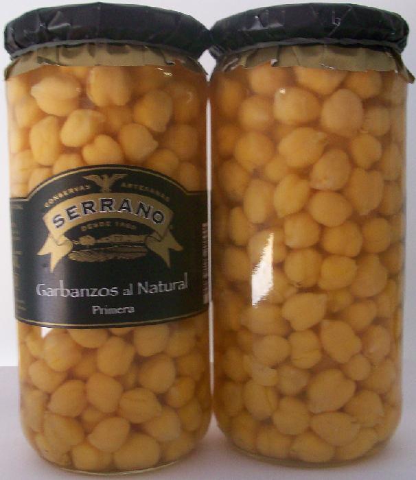 garbanzos cocidos